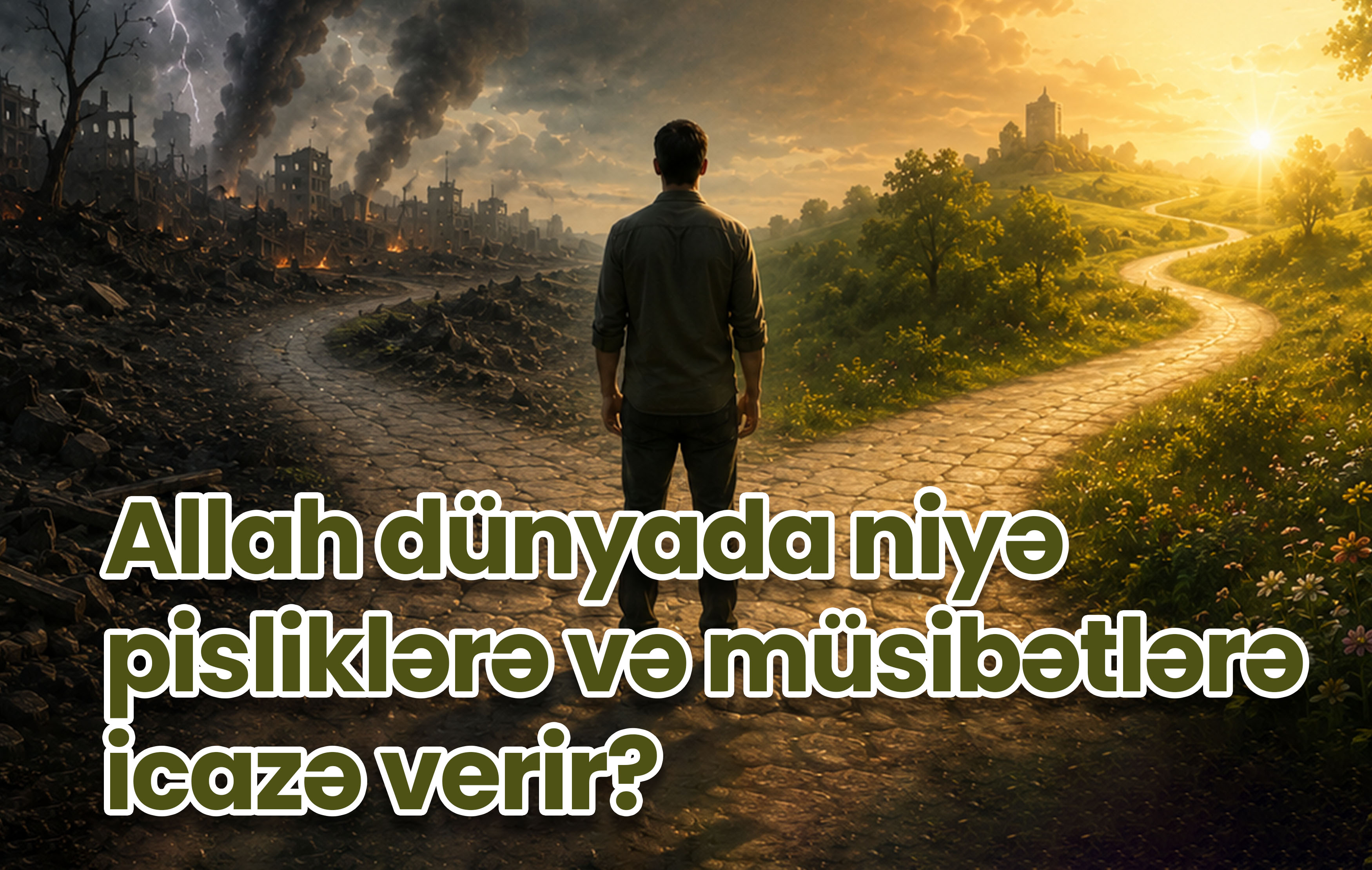 Allah dünyada niyə pisliklərə və müsibətlərə icazə verir?